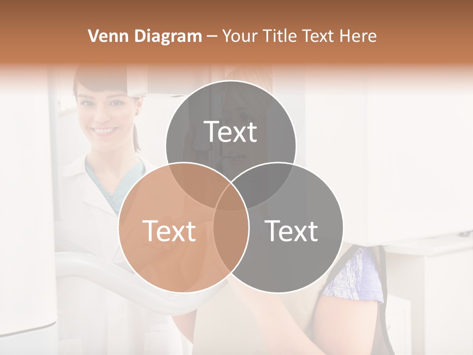 Women Operating Doctor PowerPoint Template