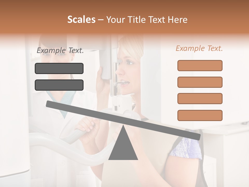 Women Operating Doctor PowerPoint Template