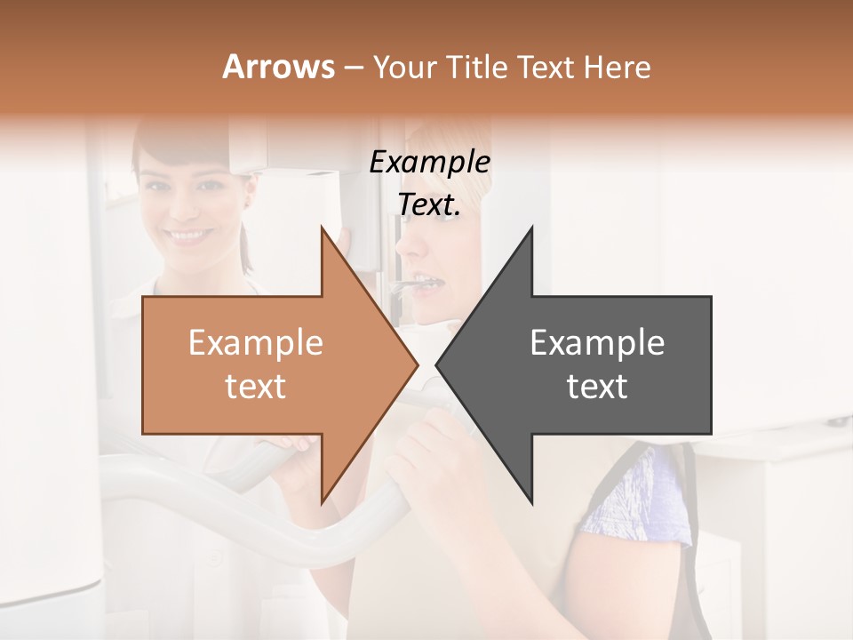 Women Operating Doctor PowerPoint Template