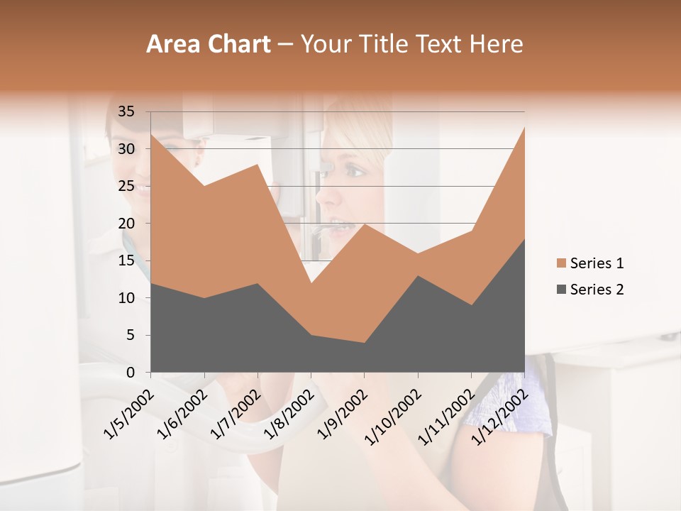 Women Operating Doctor PowerPoint Template