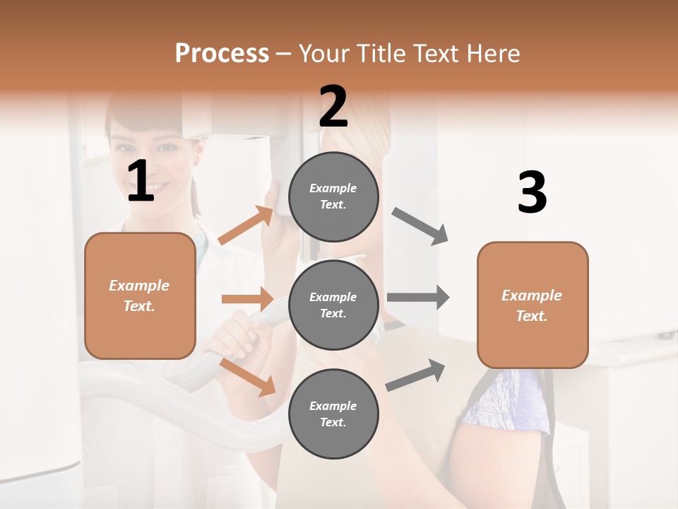 Women Operating Doctor PowerPoint Template
