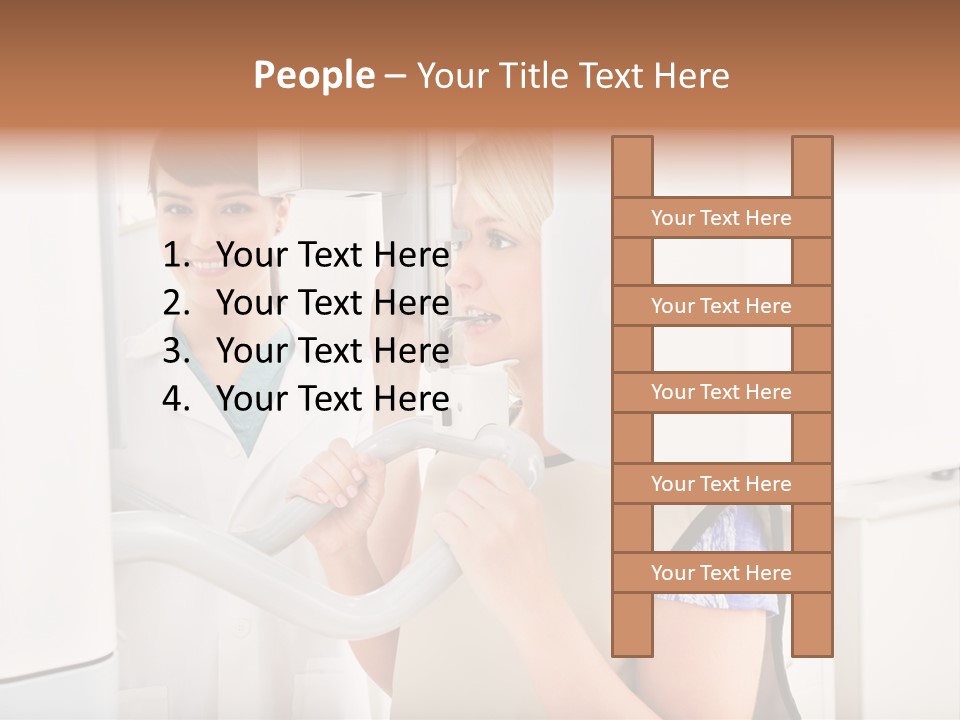 Women Operating Doctor PowerPoint Template