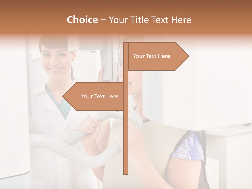 Women Operating Doctor PowerPoint Template