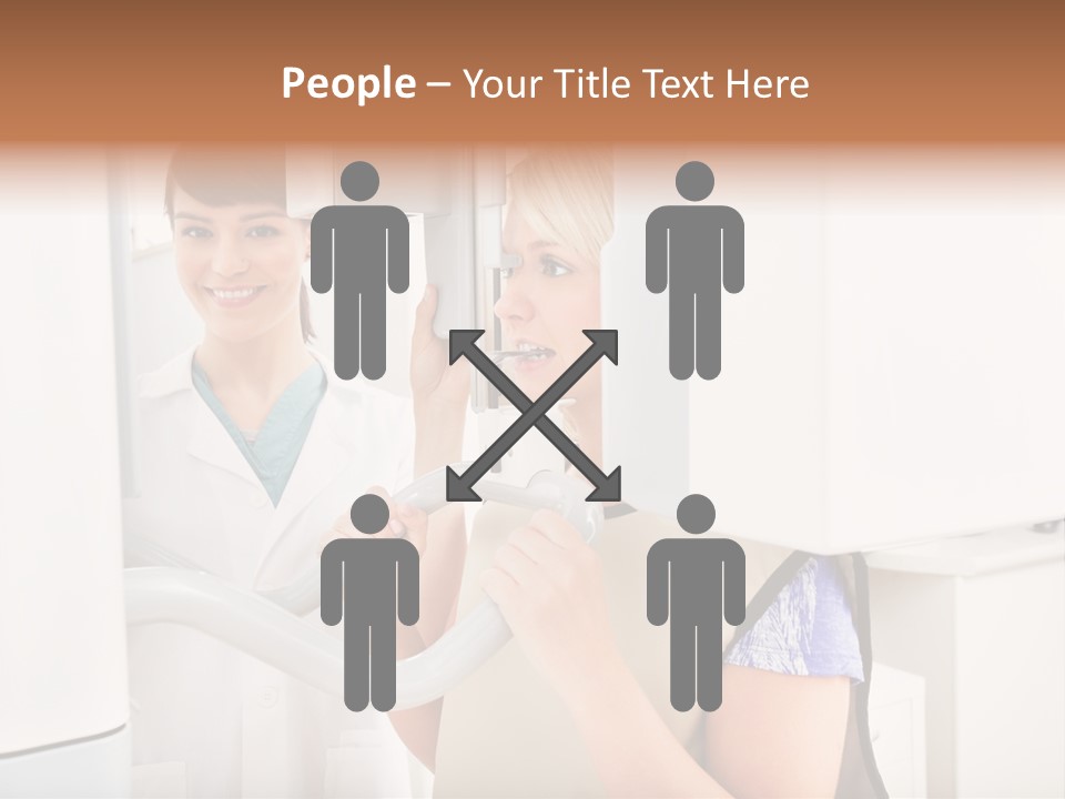 Women Operating Doctor PowerPoint Template