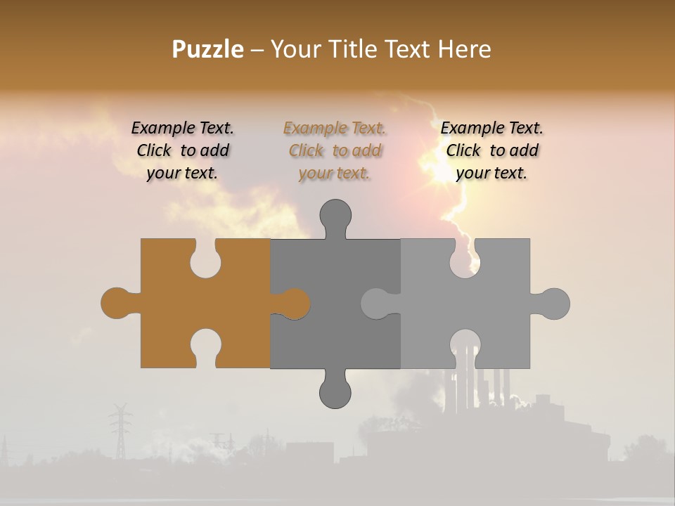 Sun Pipe Red PowerPoint Template