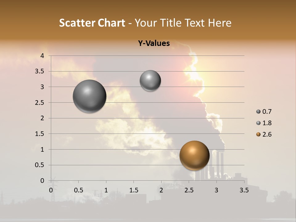Sun Pipe Red PowerPoint Template