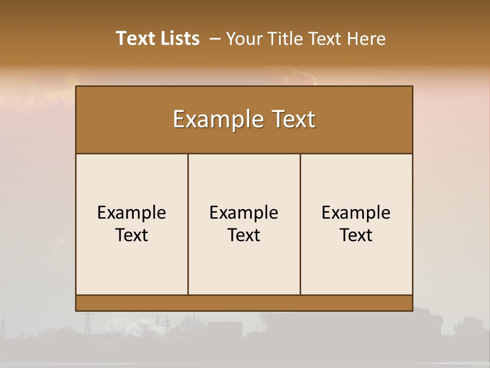 Sun Pipe Red PowerPoint Template