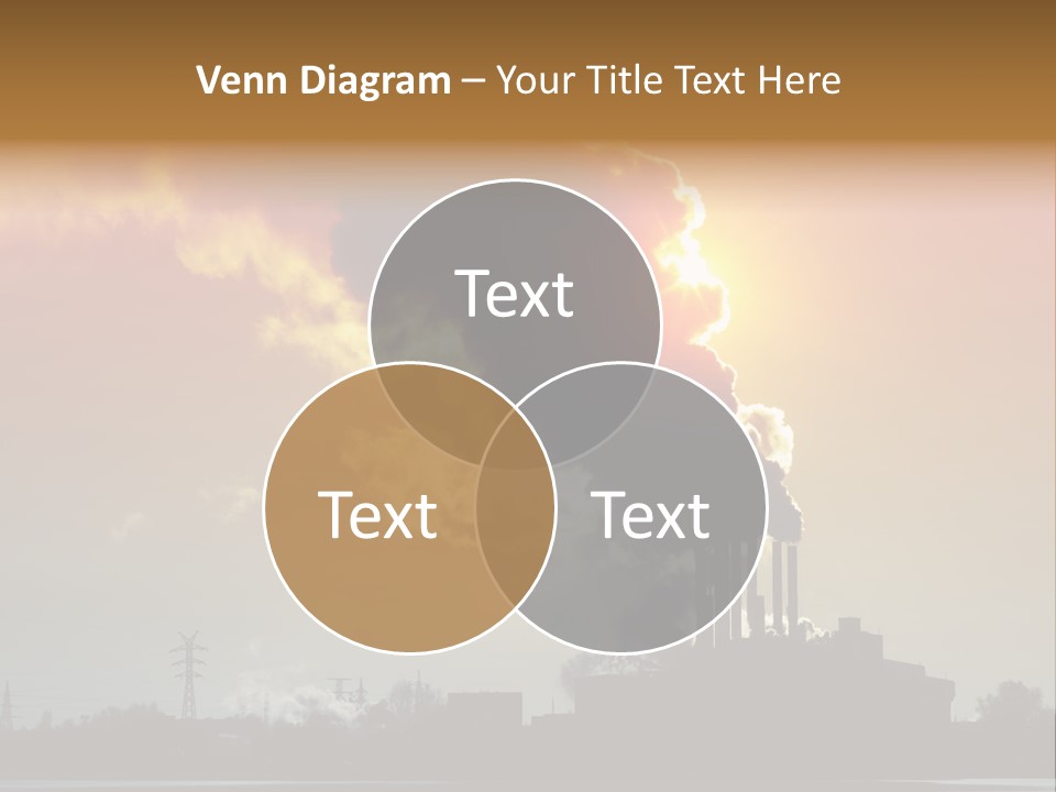 Sun Pipe Red PowerPoint Template