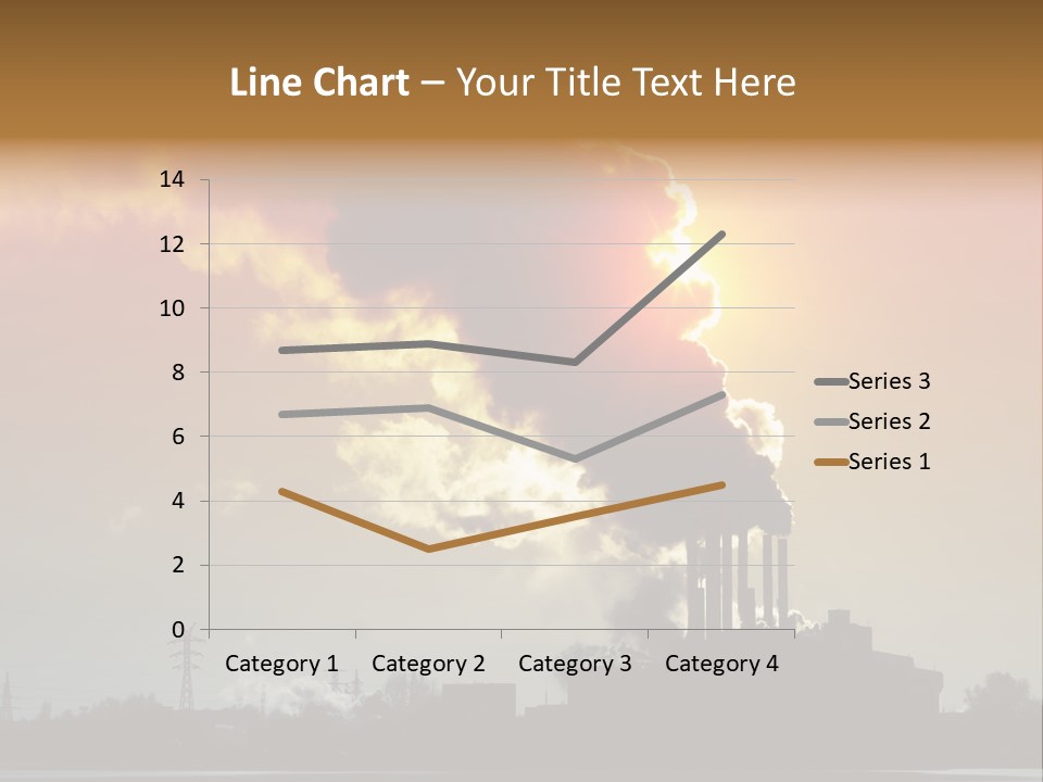 Sun Pipe Red PowerPoint Template