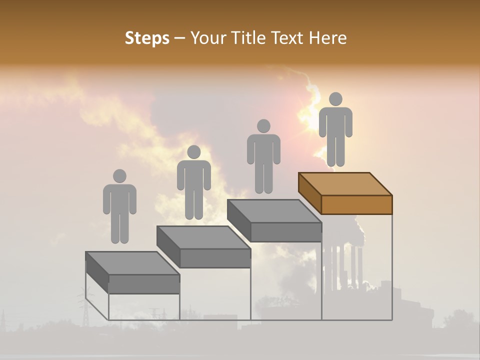Sun Pipe Red PowerPoint Template