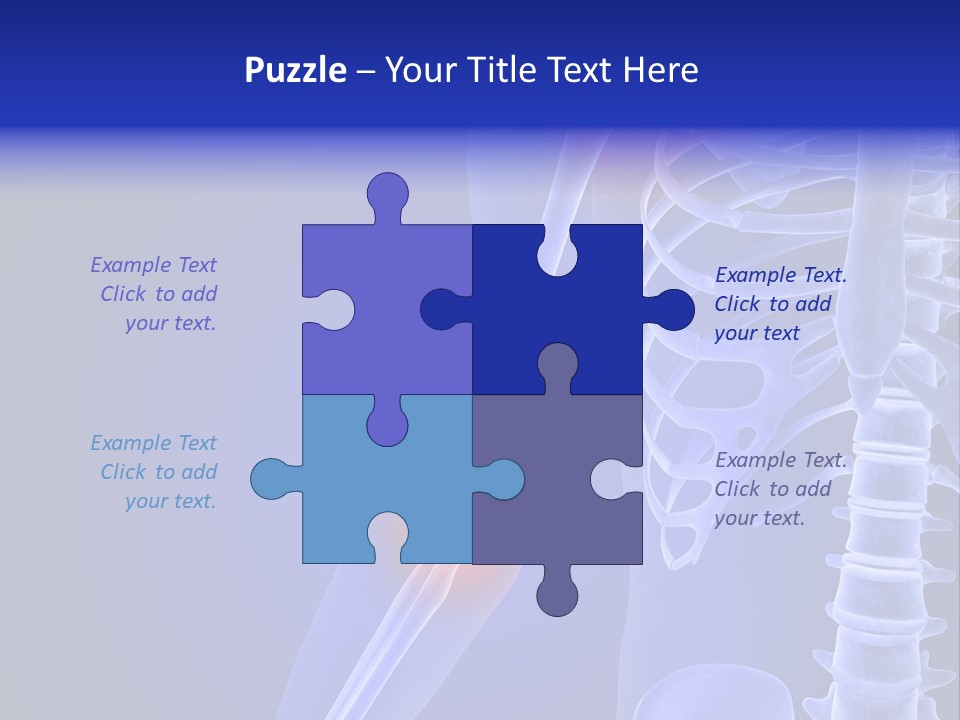 Carcass Health Elbow PowerPoint Template