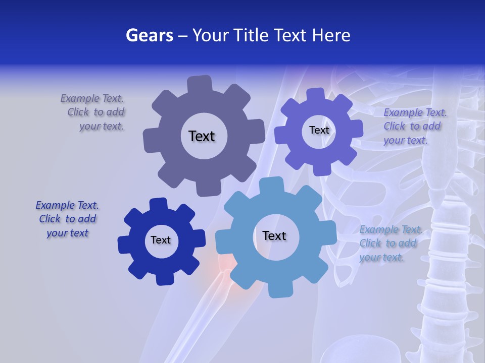 Carcass Health Elbow PowerPoint Template