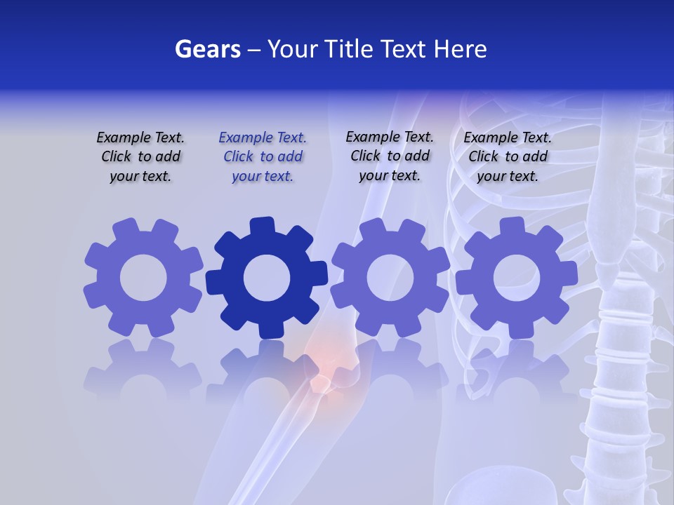 Carcass Health Elbow PowerPoint Template