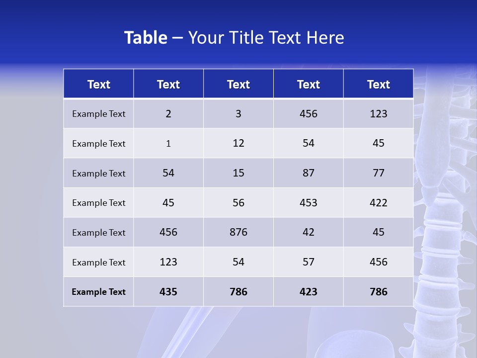 Carcass Health Elbow PowerPoint Template