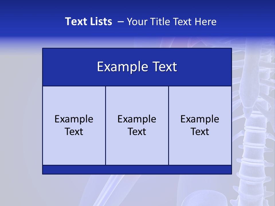 Carcass Health Elbow PowerPoint Template
