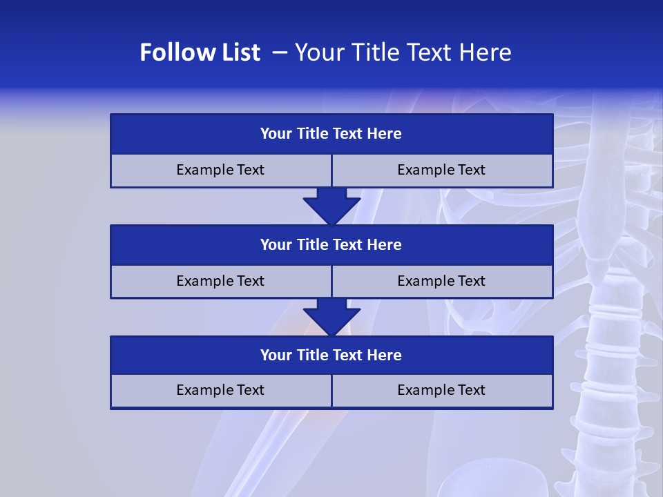 Carcass Health Elbow PowerPoint Template