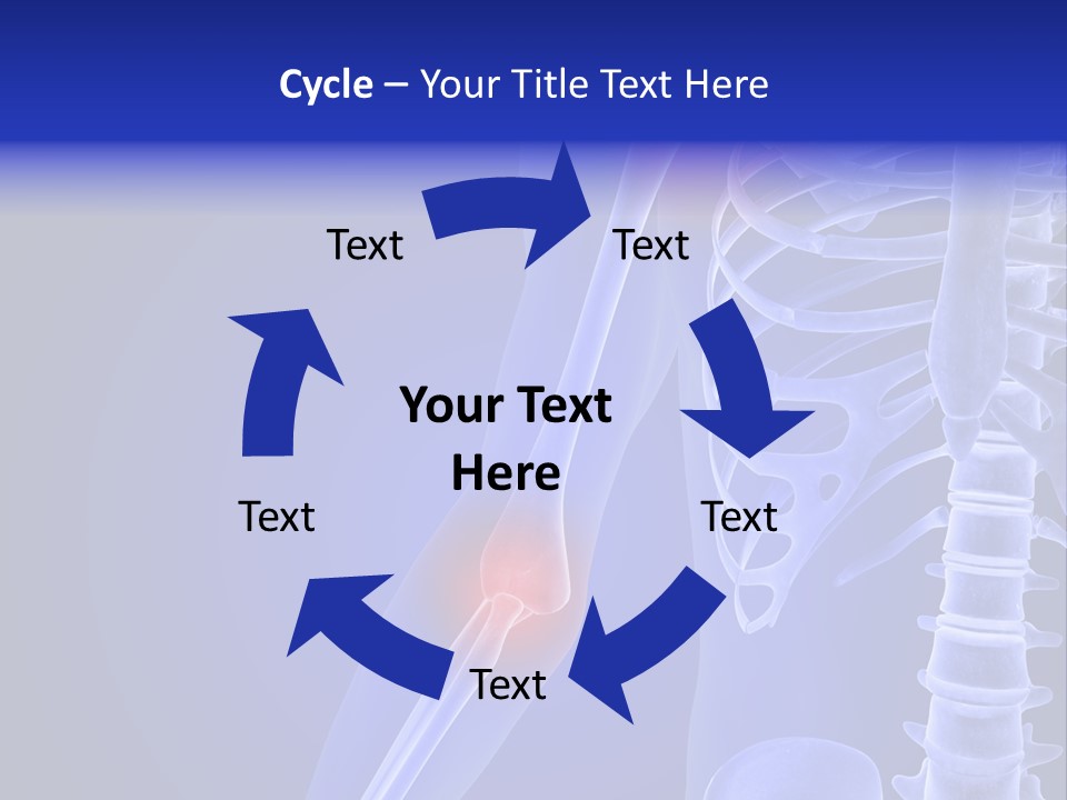 Carcass Health Elbow PowerPoint Template