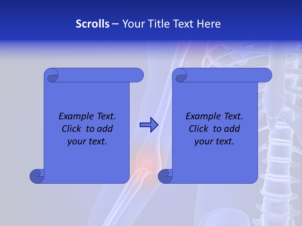 Carcass Health Elbow PowerPoint Template