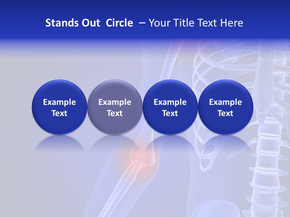 Carcass Health Elbow PowerPoint Template