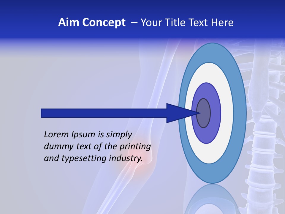 Carcass Health Elbow PowerPoint Template