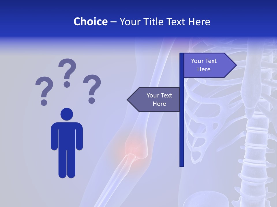 Carcass Health Elbow PowerPoint Template