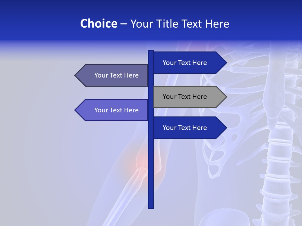 Carcass Health Elbow PowerPoint Template