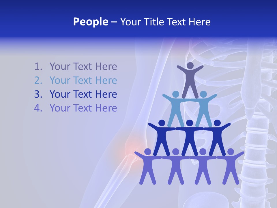 Carcass Health Elbow PowerPoint Template