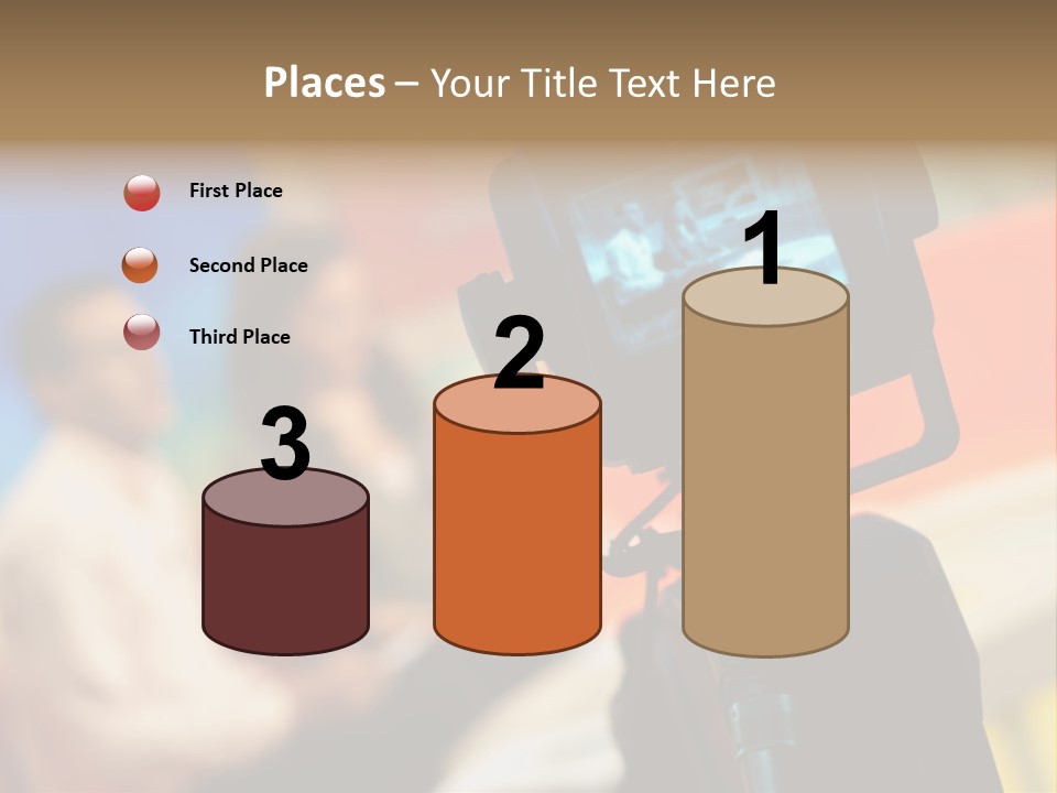 Screen Communication Talk PowerPoint Template