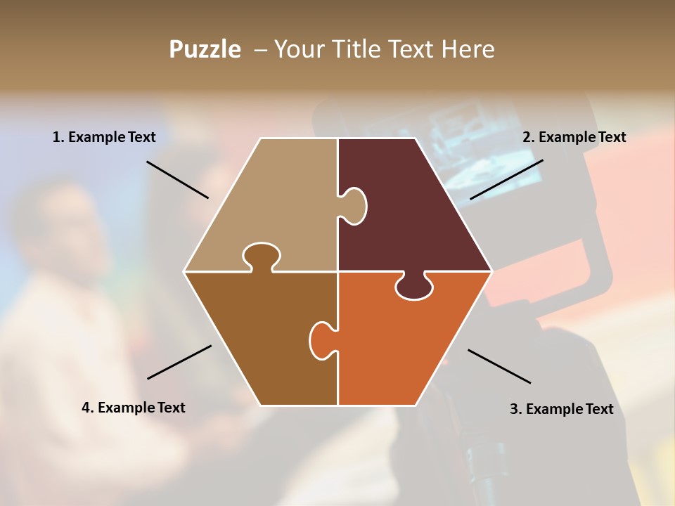 Screen Communication Talk PowerPoint Template