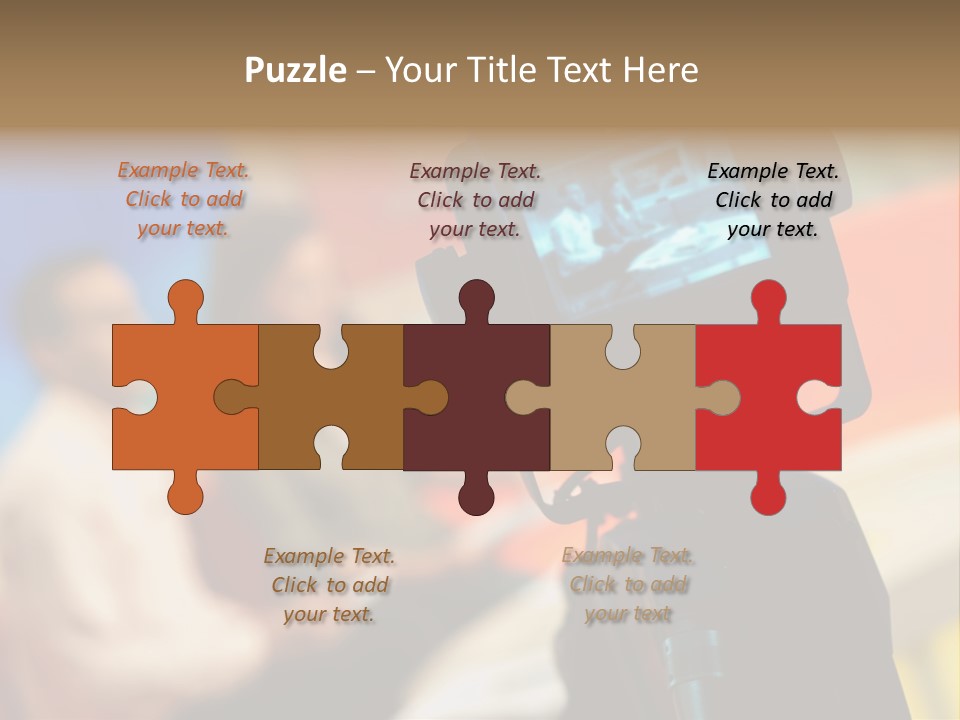 Screen Communication Talk PowerPoint Template