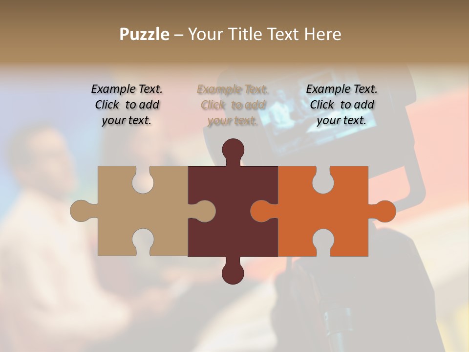 Screen Communication Talk PowerPoint Template