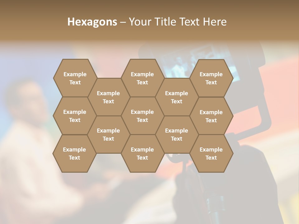 Screen Communication Talk PowerPoint Template