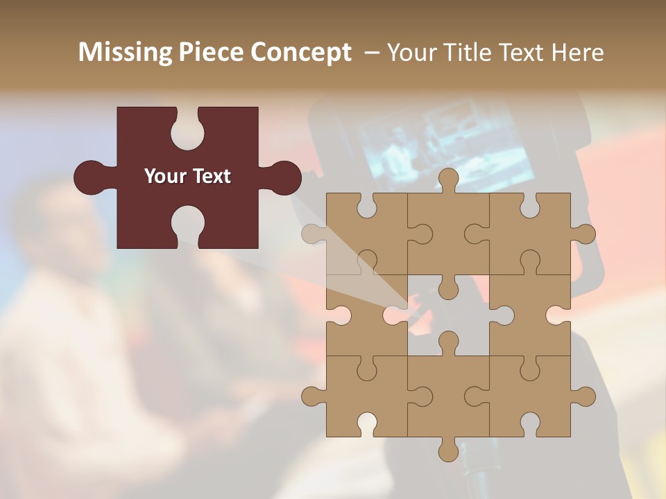 Screen Communication Talk PowerPoint Template