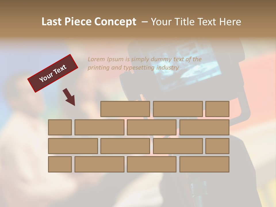Screen Communication Talk PowerPoint Template