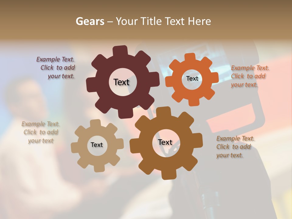 Screen Communication Talk PowerPoint Template