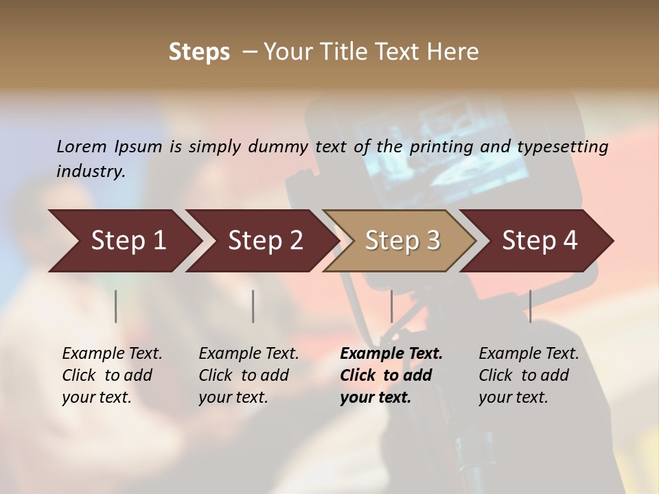 Screen Communication Talk PowerPoint Template