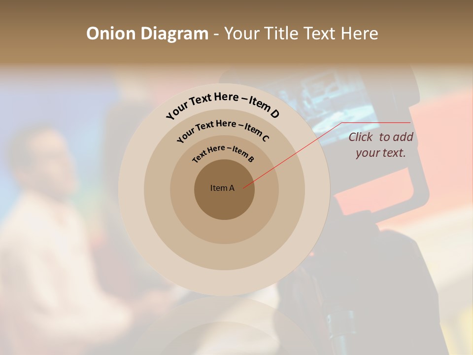 Screen Communication Talk PowerPoint Template