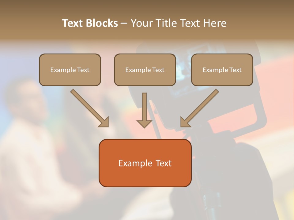 Screen Communication Talk PowerPoint Template