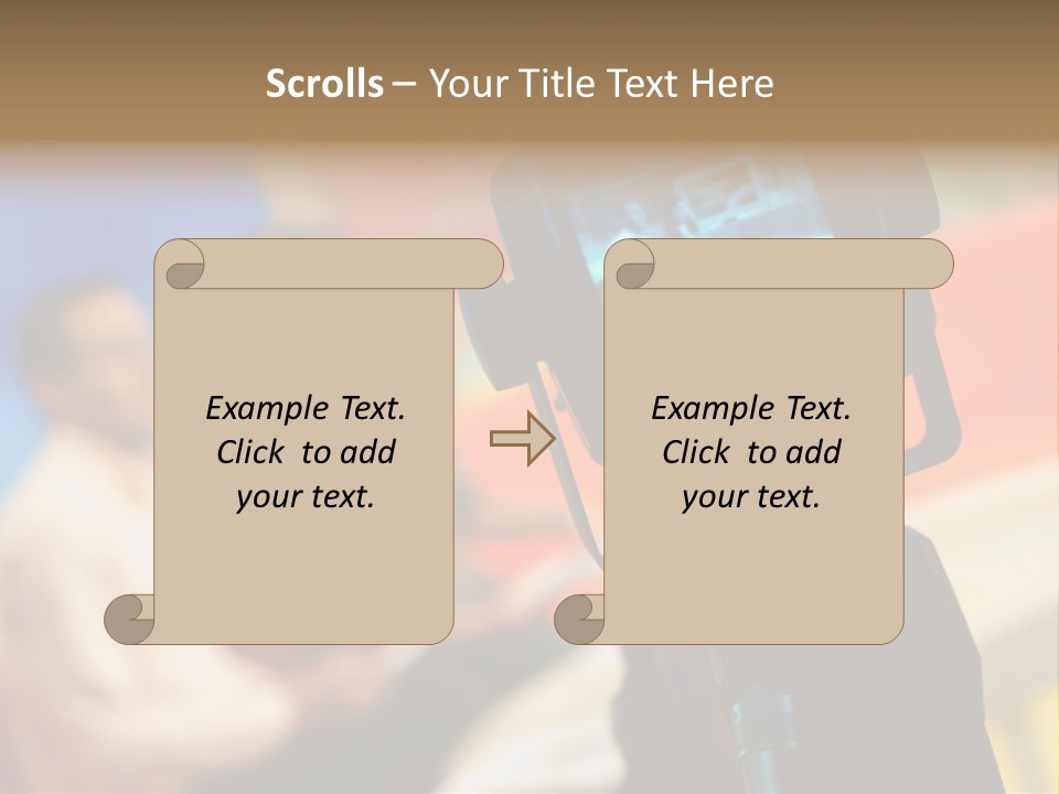Screen Communication Talk PowerPoint Template