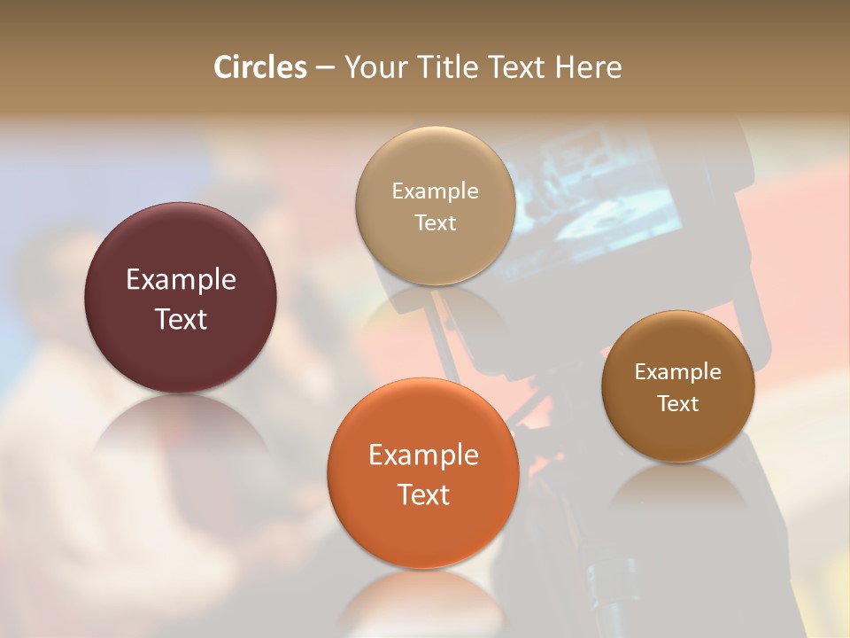 Screen Communication Talk PowerPoint Template