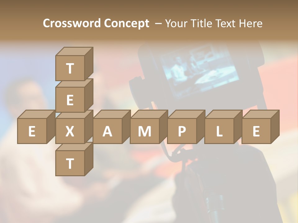 Screen Communication Talk PowerPoint Template