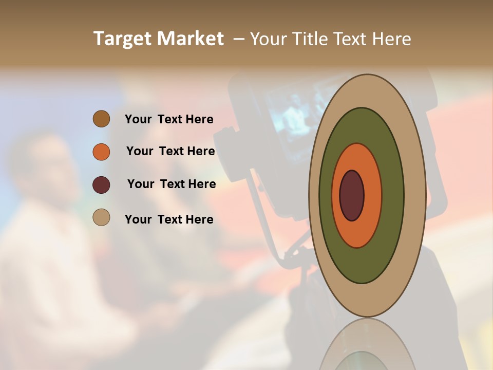 Screen Communication Talk PowerPoint Template