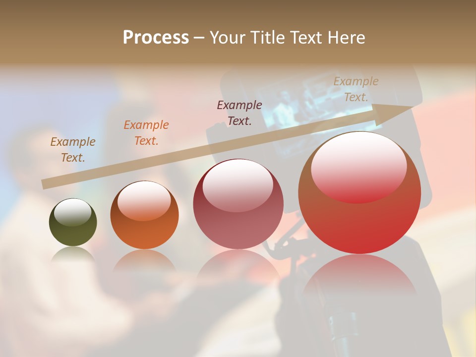 Screen Communication Talk PowerPoint Template