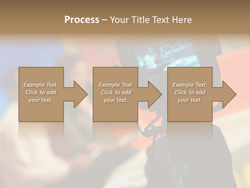 Screen Communication Talk PowerPoint Template
