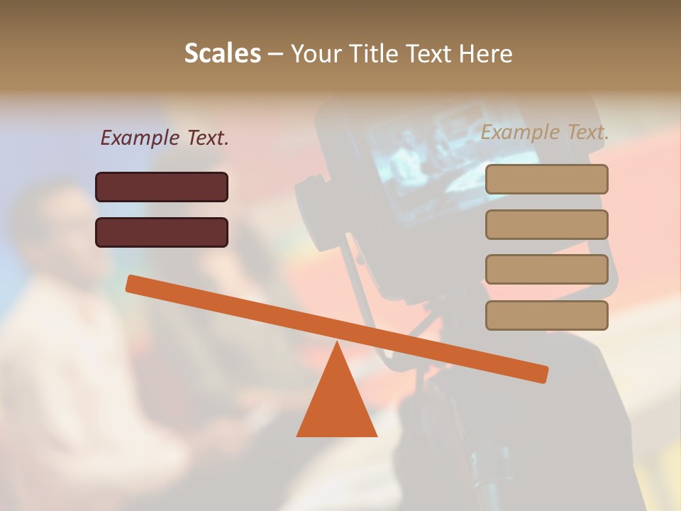 Screen Communication Talk PowerPoint Template