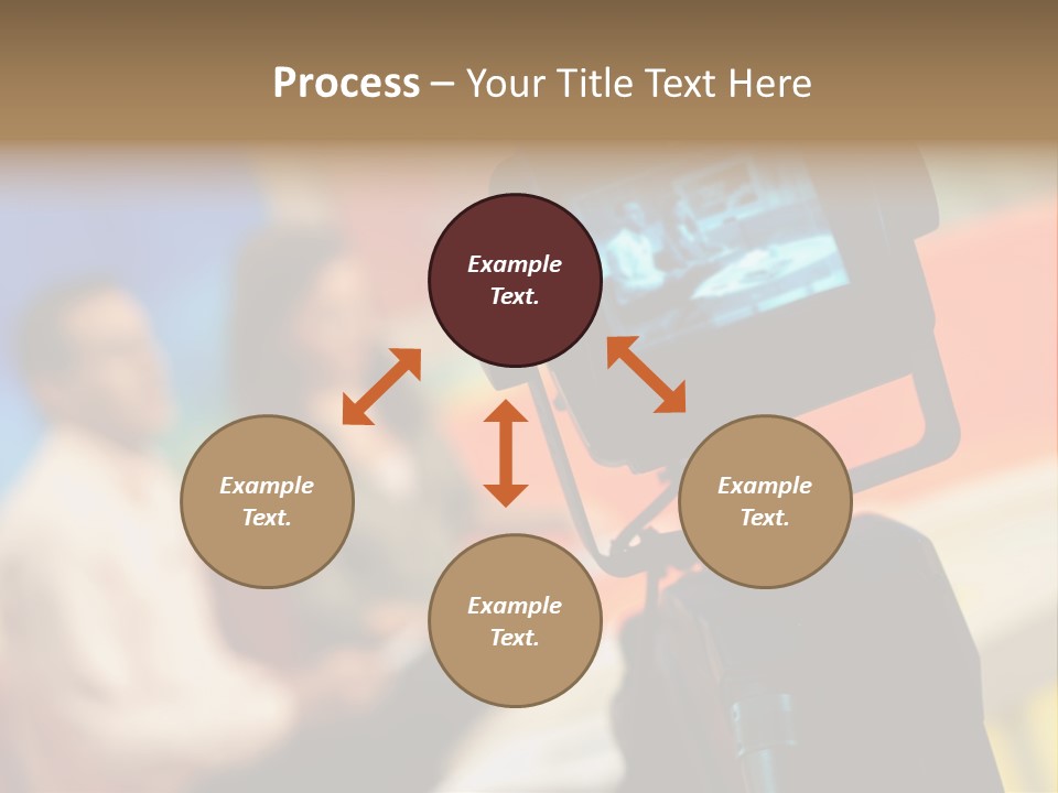 Screen Communication Talk PowerPoint Template