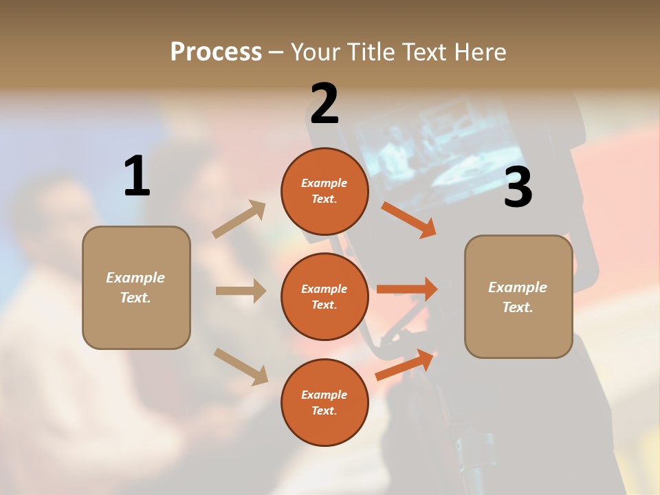 Screen Communication Talk PowerPoint Template