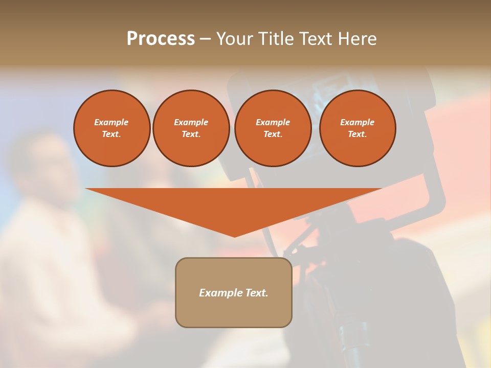 Screen Communication Talk PowerPoint Template