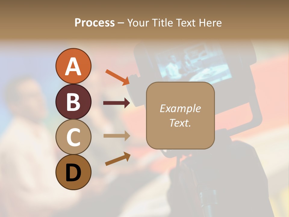 Screen Communication Talk PowerPoint Template
