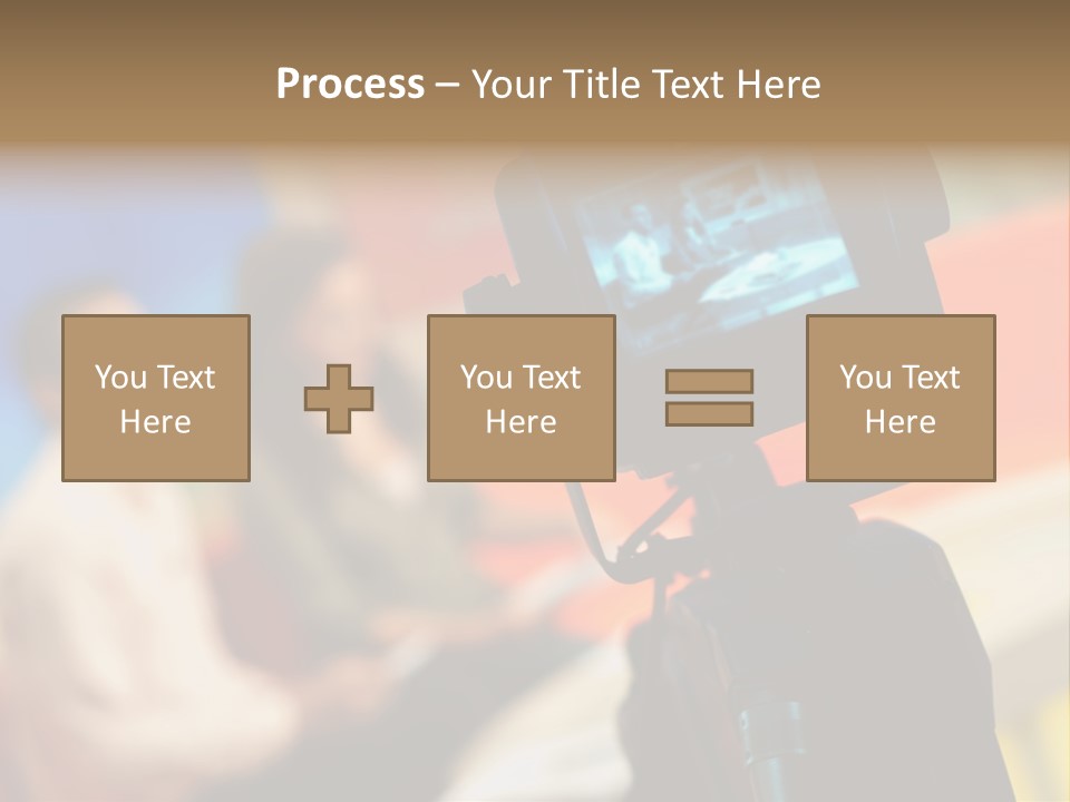 Screen Communication Talk PowerPoint Template